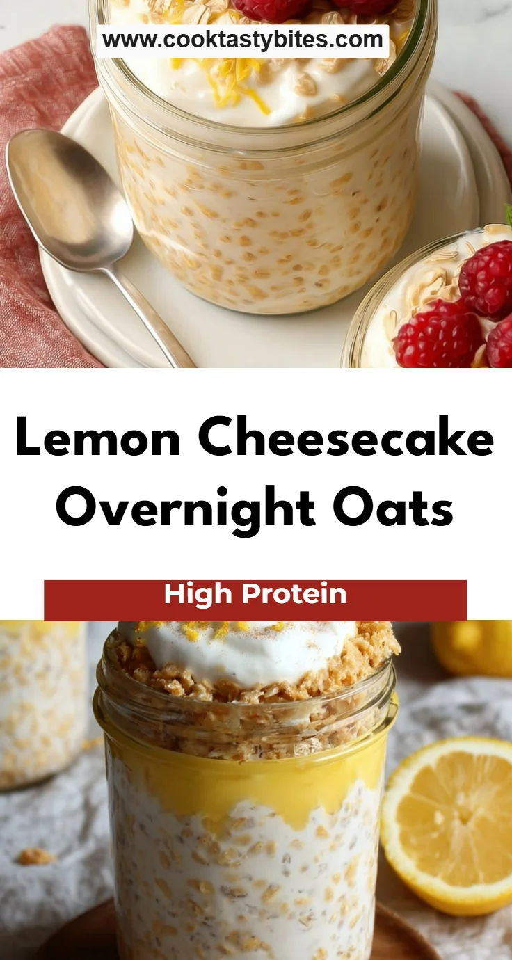 lemon cheesecake overnight oats - Article 3